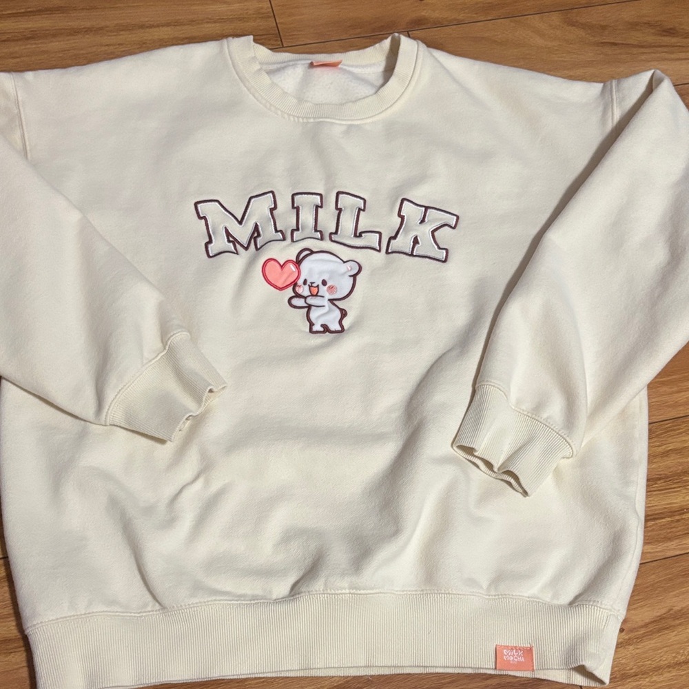 Milk mocha bear sweatshirt xl